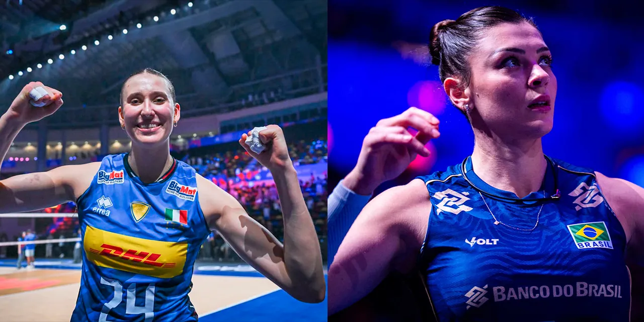 VNL: Italy and Brazil in the Semifinals