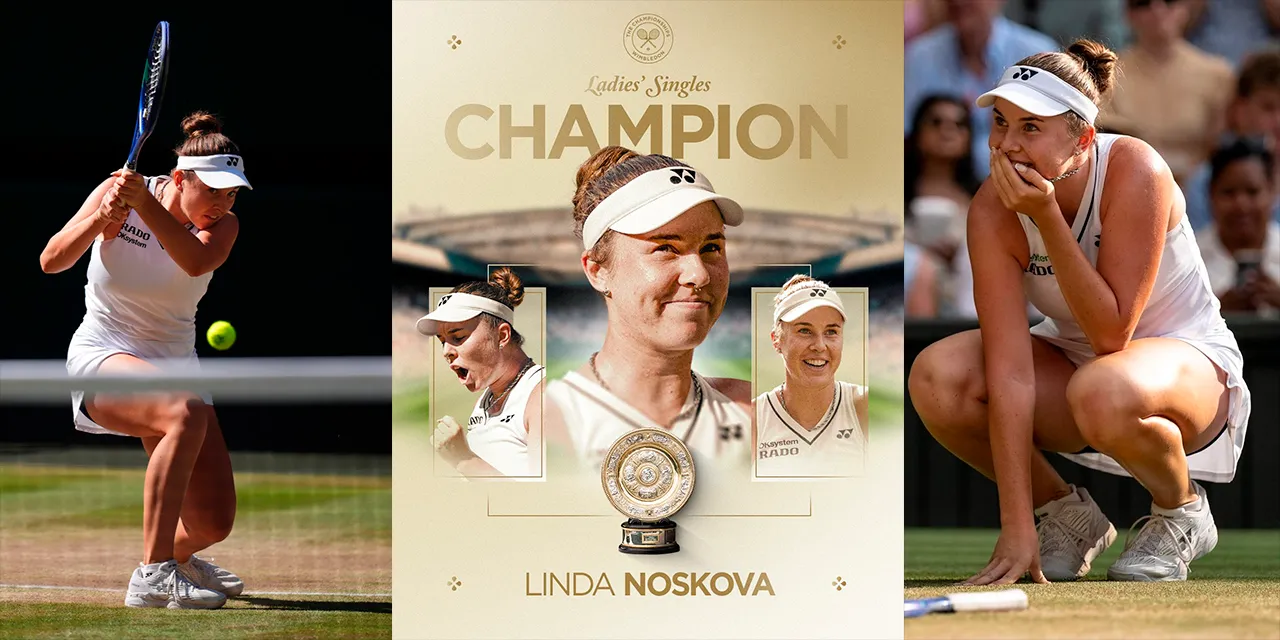 Wimbledon 2026: The shine of Linda Noskova